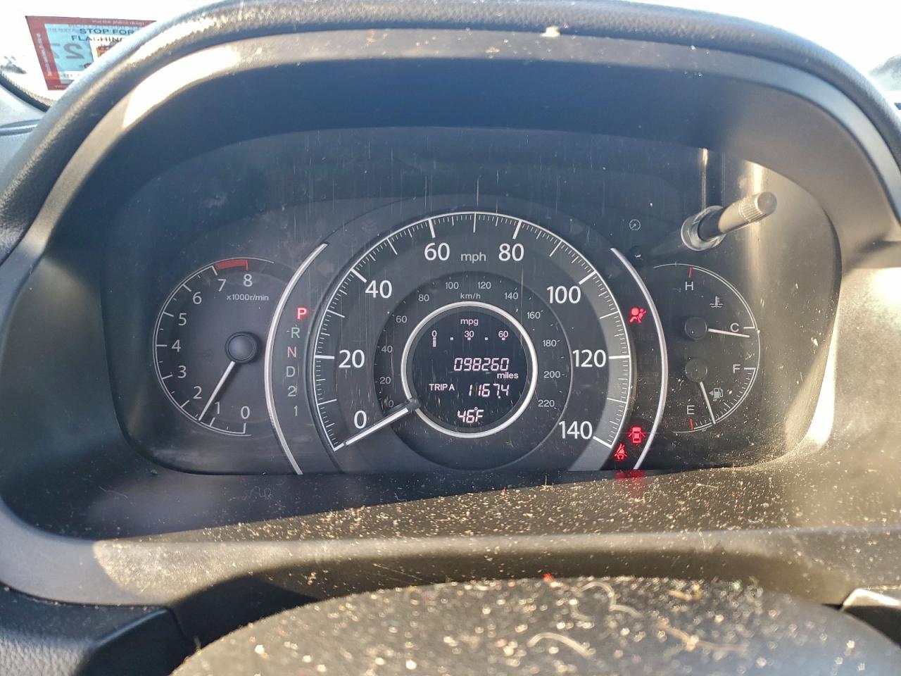 2014 HONDA CR-V LX photo 9