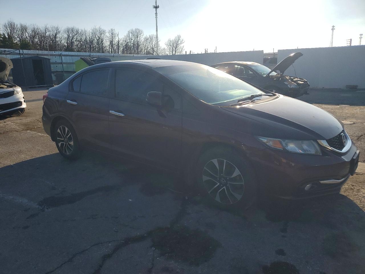 2013 HONDA CIVIC EXL photo 4