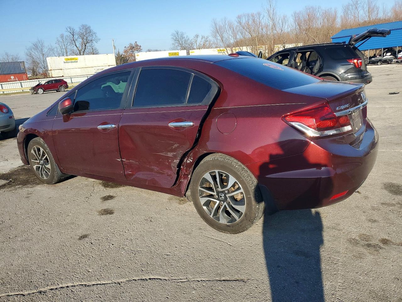 2013 HONDA CIVIC EXL photo 2