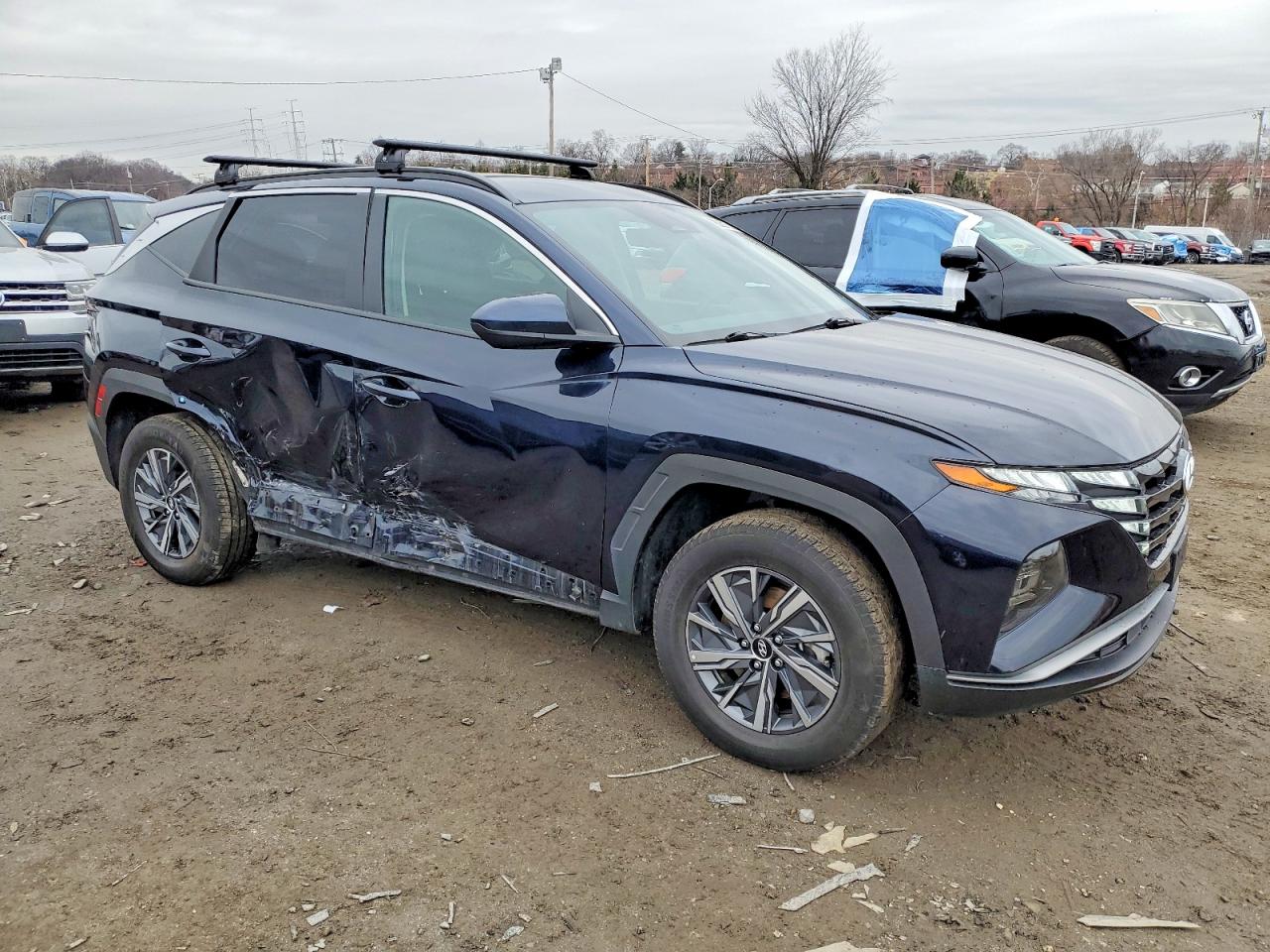 2024 HYUNDAI TUCSON BLUE photo 10