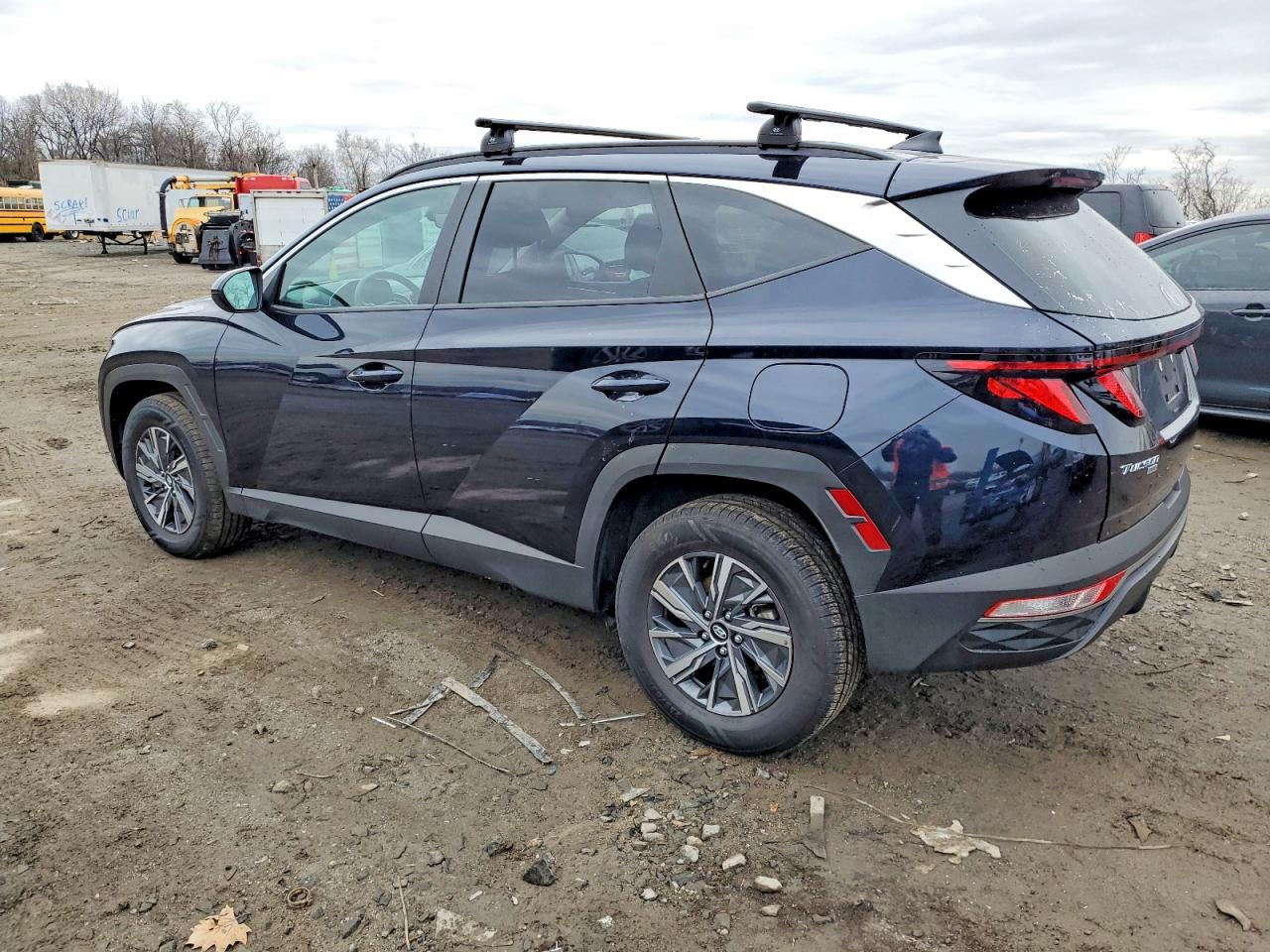 2024 HYUNDAI TUCSON BLUE photo 4