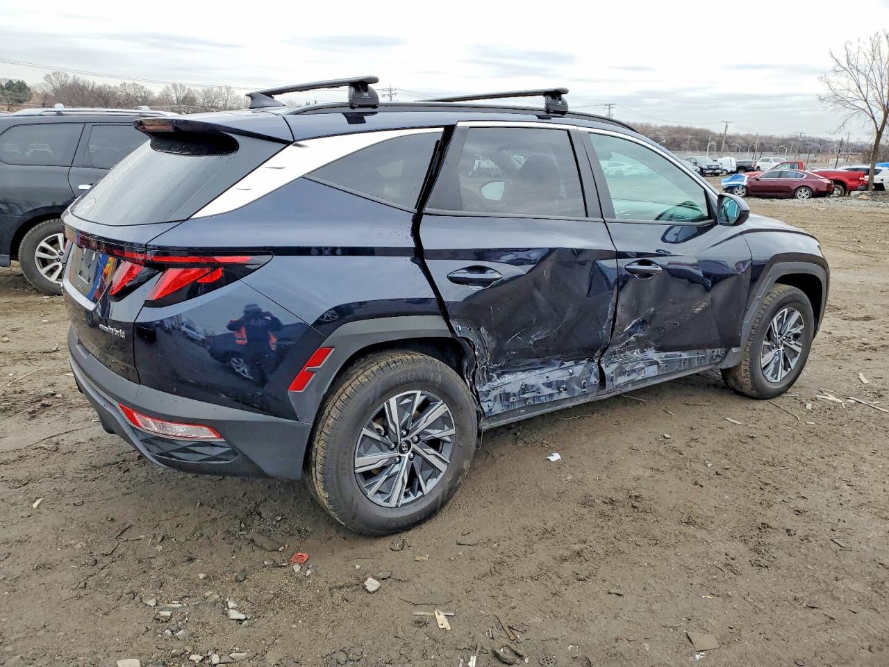 2024 HYUNDAI TUCSON BLUE photo 7