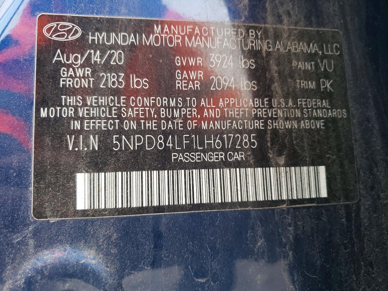 2020 HYUNDAI ELANTRA SEL photo 12