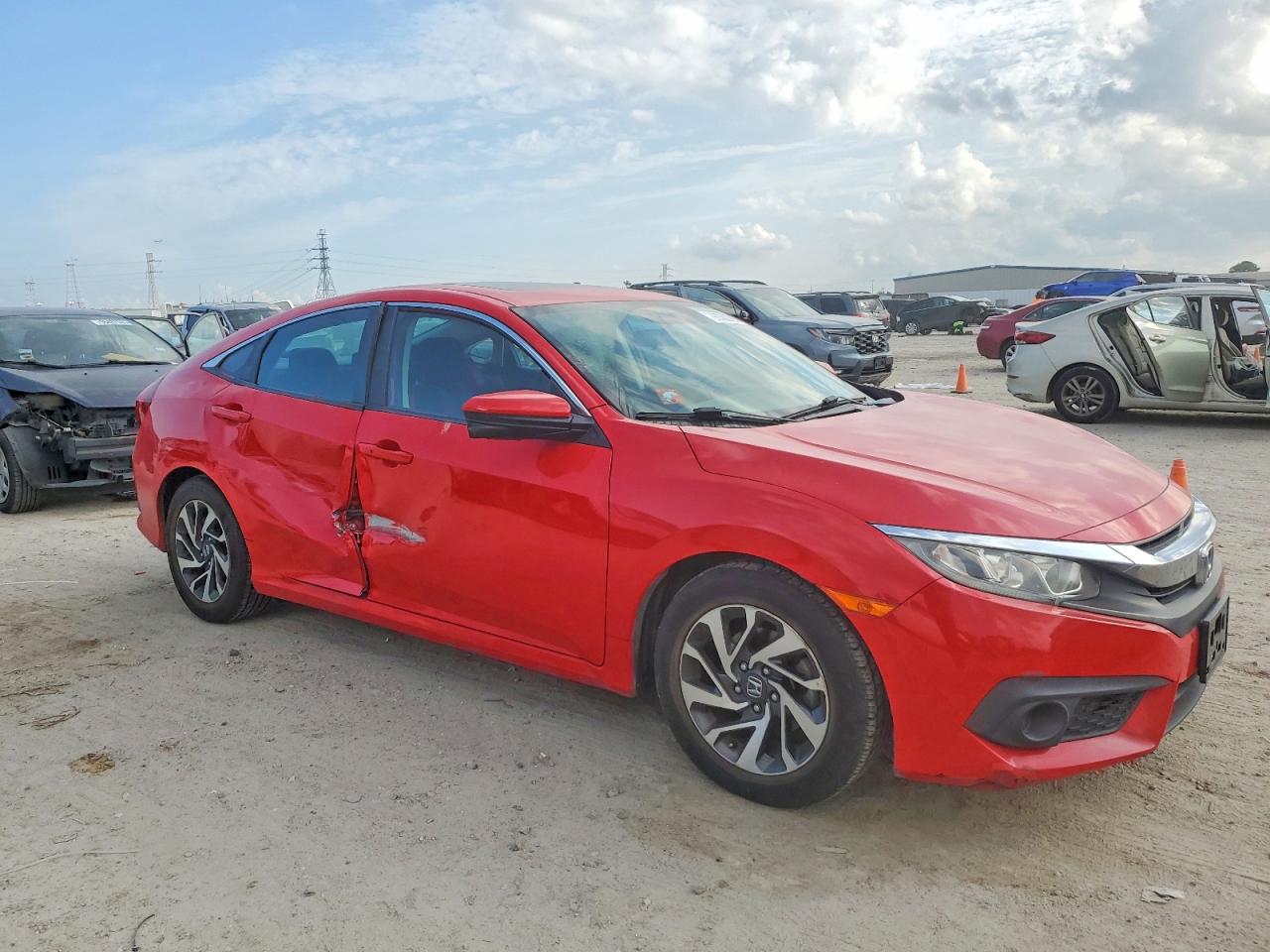 2016 HONDA CIVIC photo 4