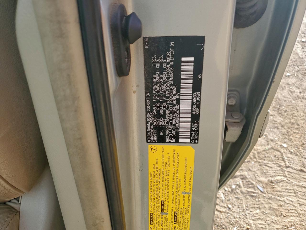 2008 LEXUS RX 400H photo 13