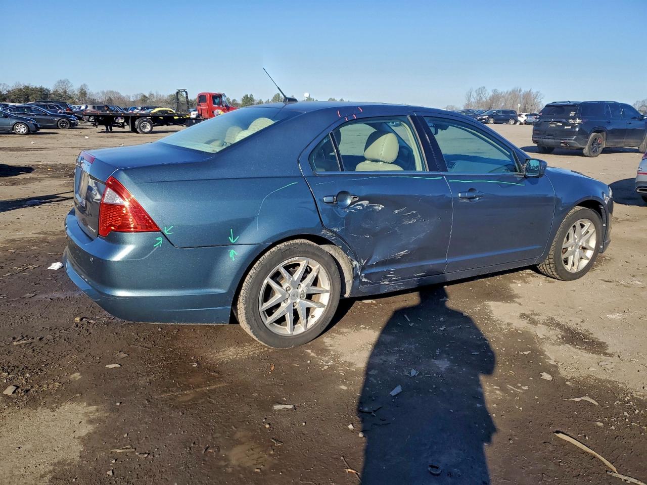 2012 FORD FUSION SEL photo 3