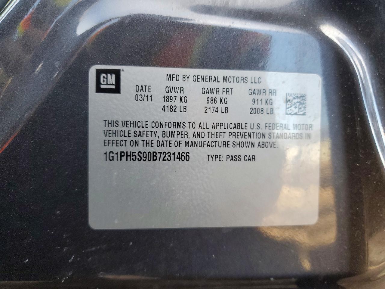 2011 CHEVROLET CRUZE LTZ photo 12