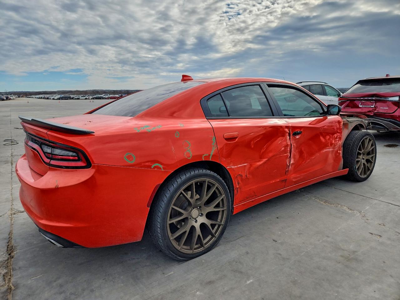 2017 DODGE CHARGER SXT photo 3