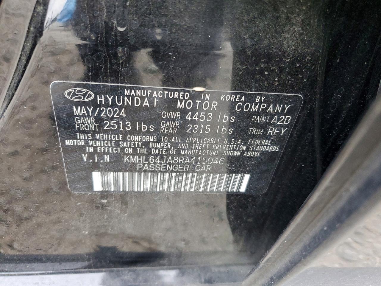 2024 HYUNDAI SONATA SEL photo 12