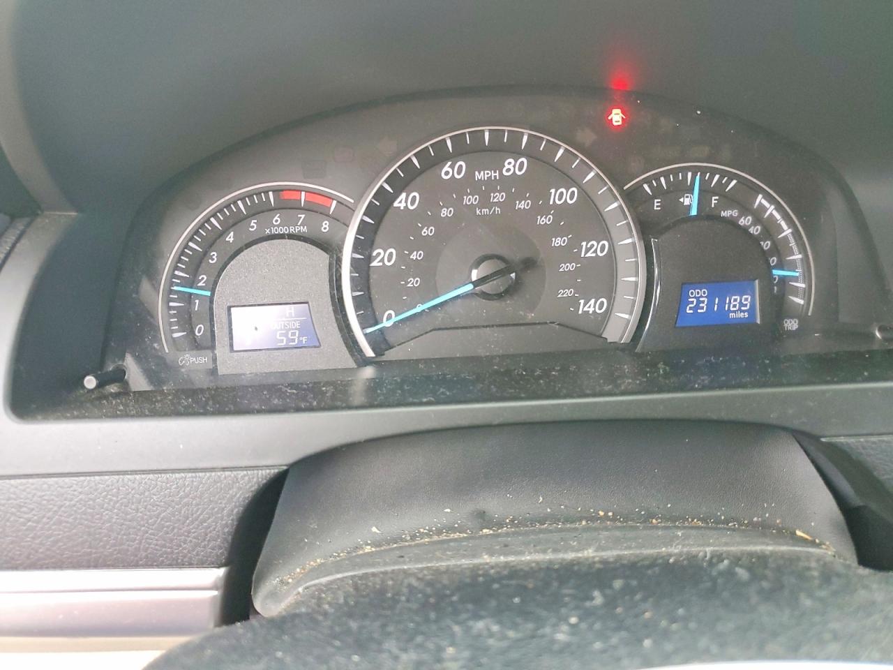 2012 TOYOTA CAMRY BASE photo 9