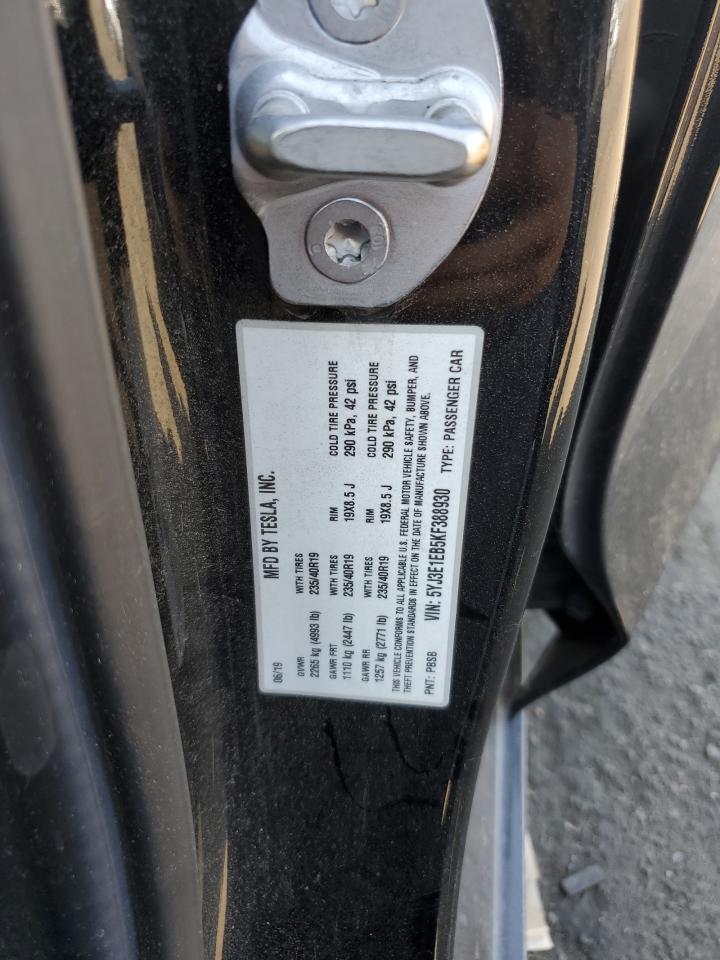 2019 TESLA MODEL 3 photo 12