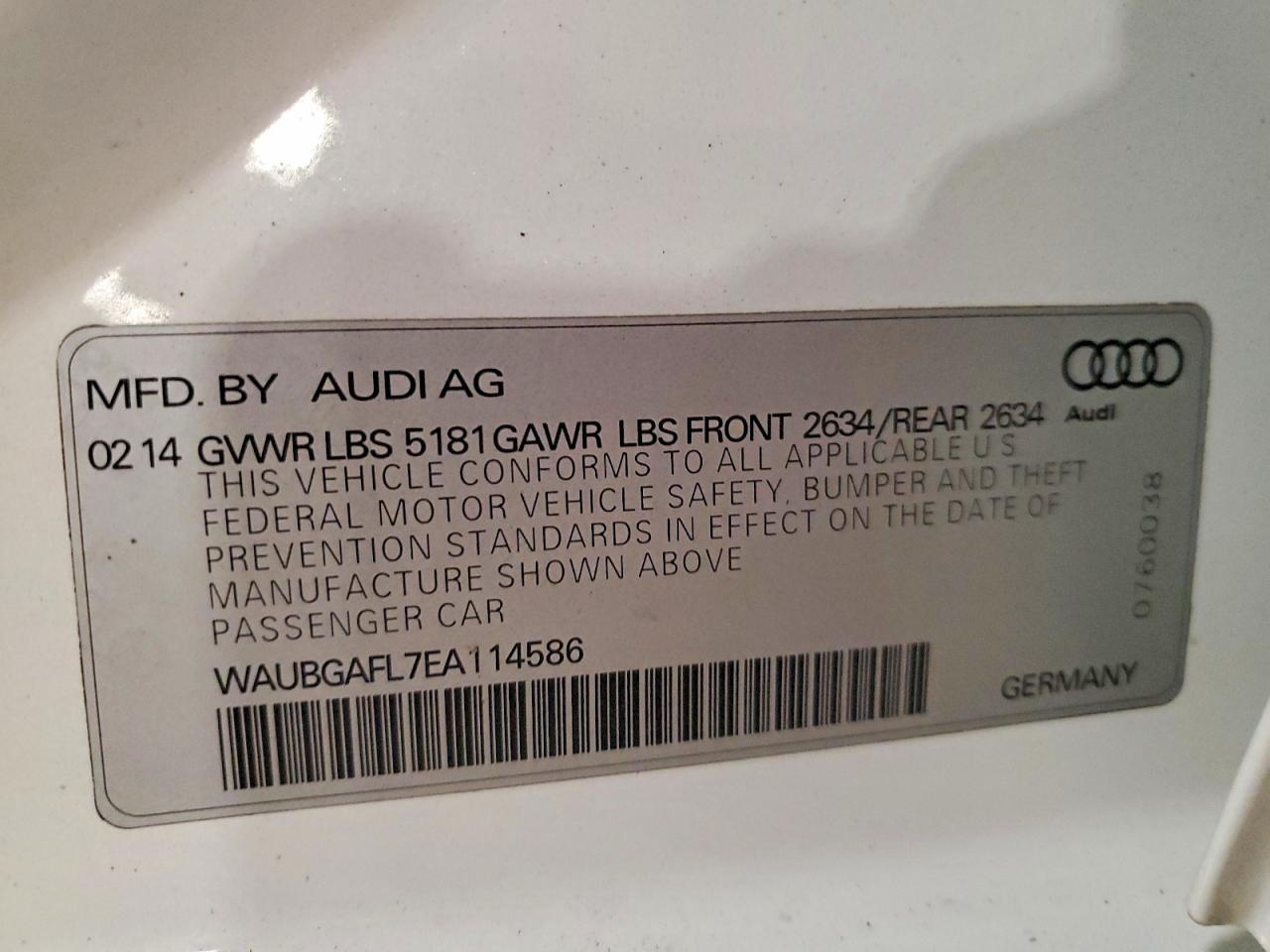 2014 AUDI S4 PREMIUM PLUS photo 12