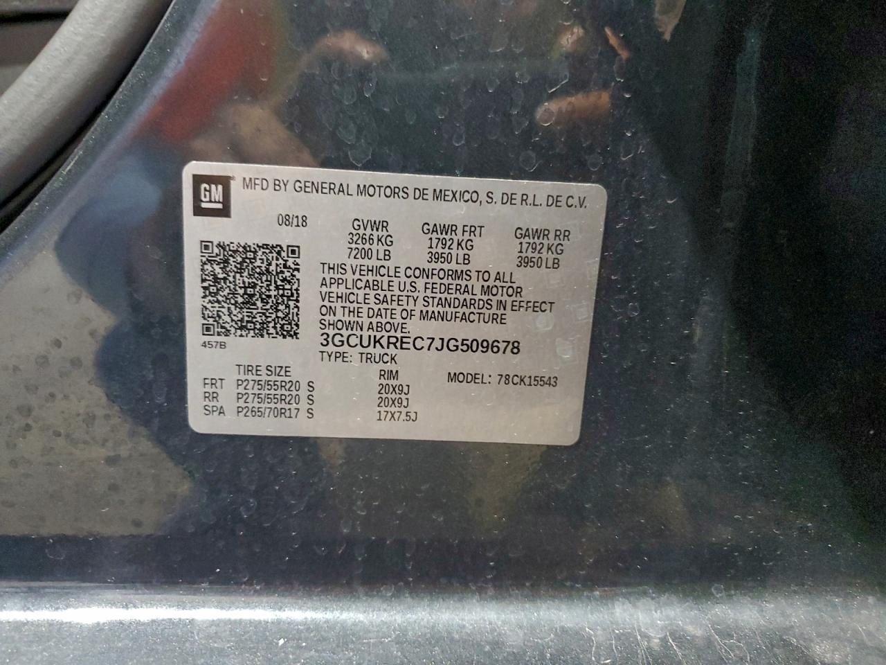 2018 CHEVROLET SILVERADO K1500 LT photo 12
