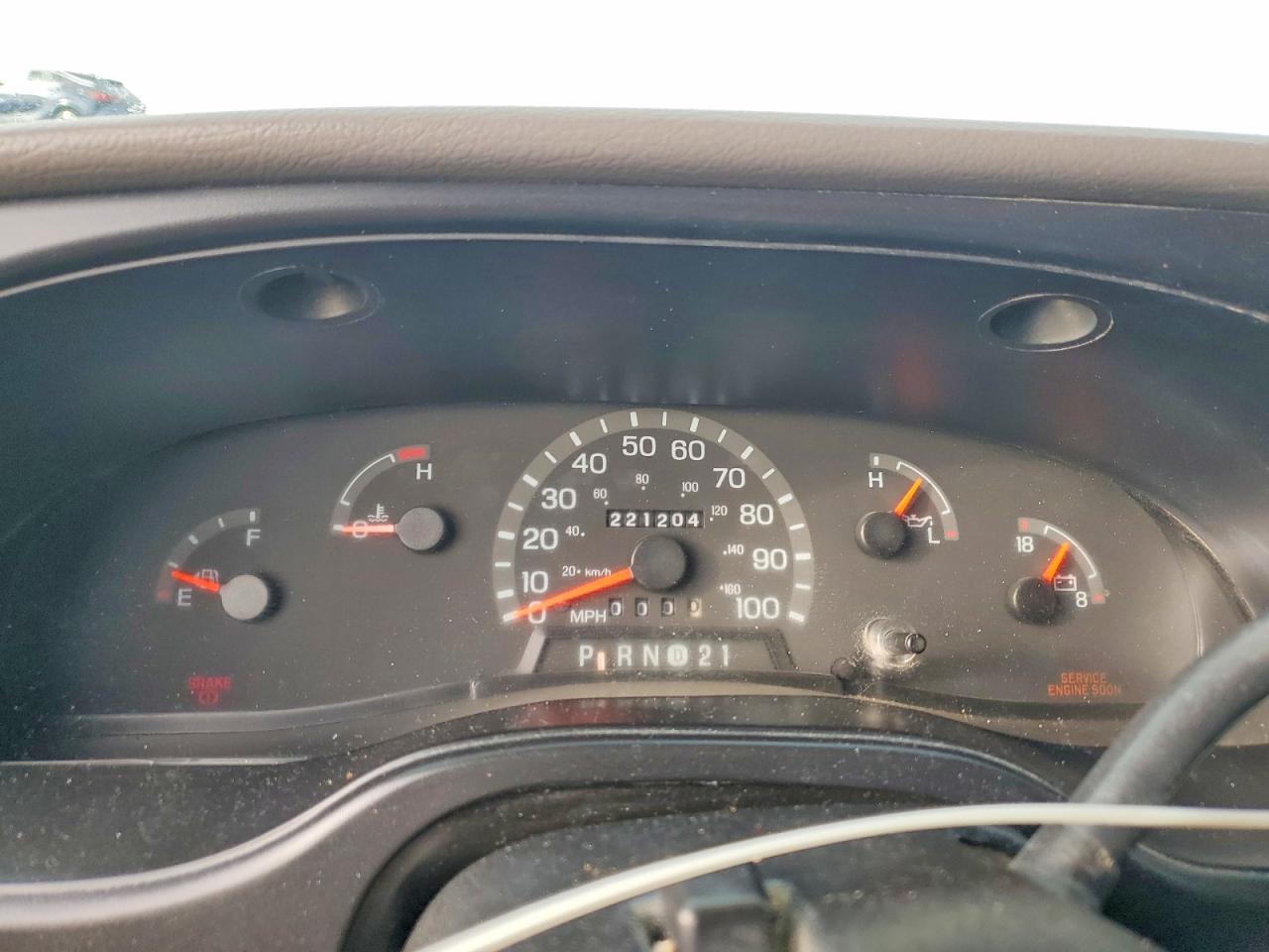 2001 FORD ECONOLINE E250 VAN photo 9