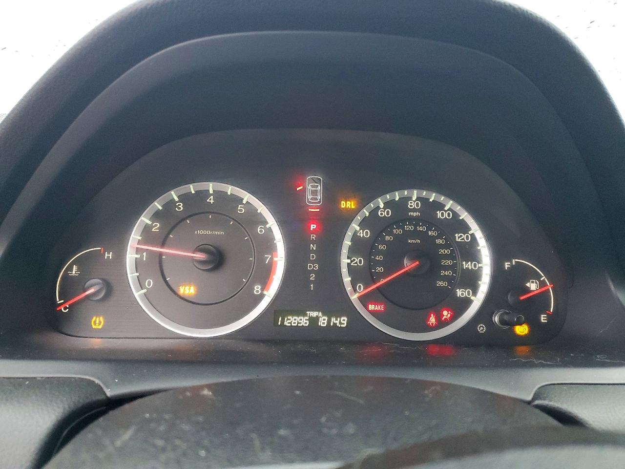 2008 HONDA ACCORD EXL photo 9