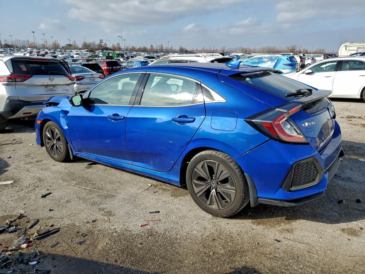 2017 HONDA CIVIC EX photo 2