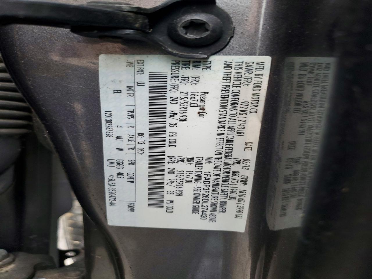 2013 FORD FOCUS SE photo 25