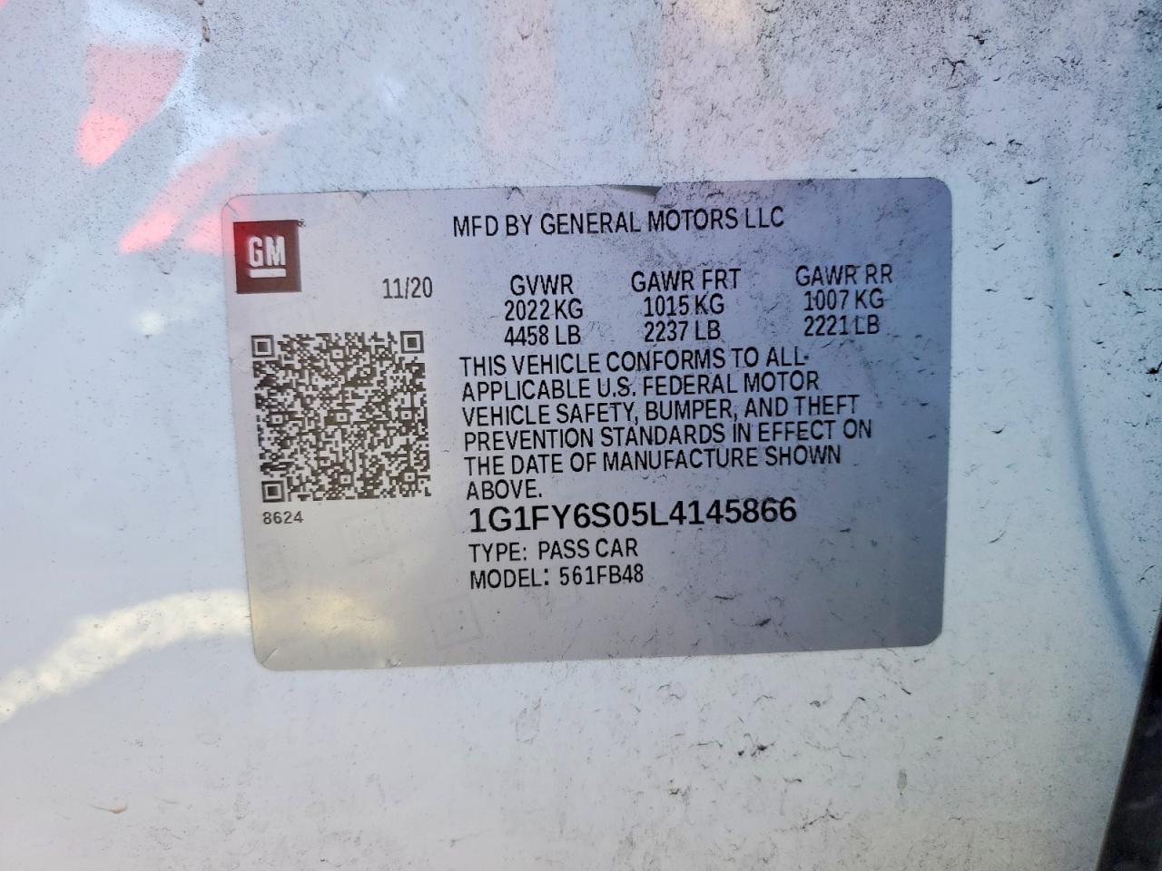 2020 CHEVROLET BOLT EV LT photo 12