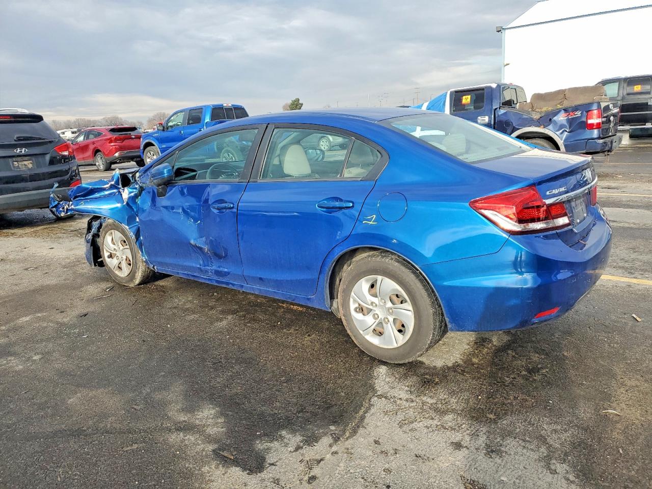 2014 HONDA CIVIC LX photo 4