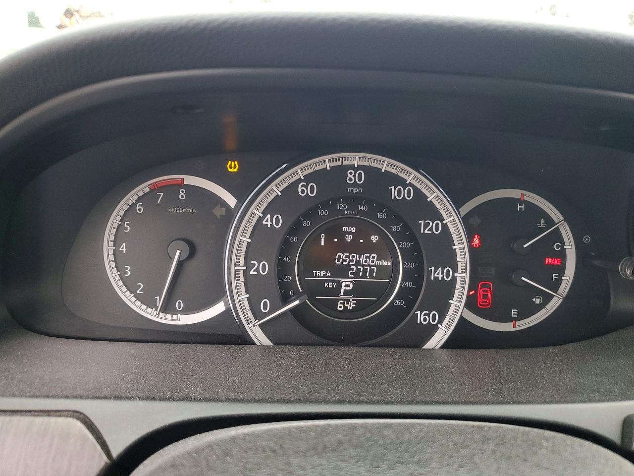 2014 HONDA ACCORD EX photo 9