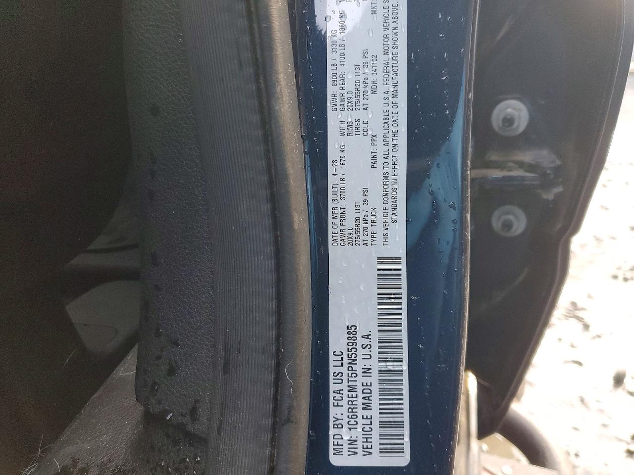 2023 RAM 1500 BIG HORN photo 23
