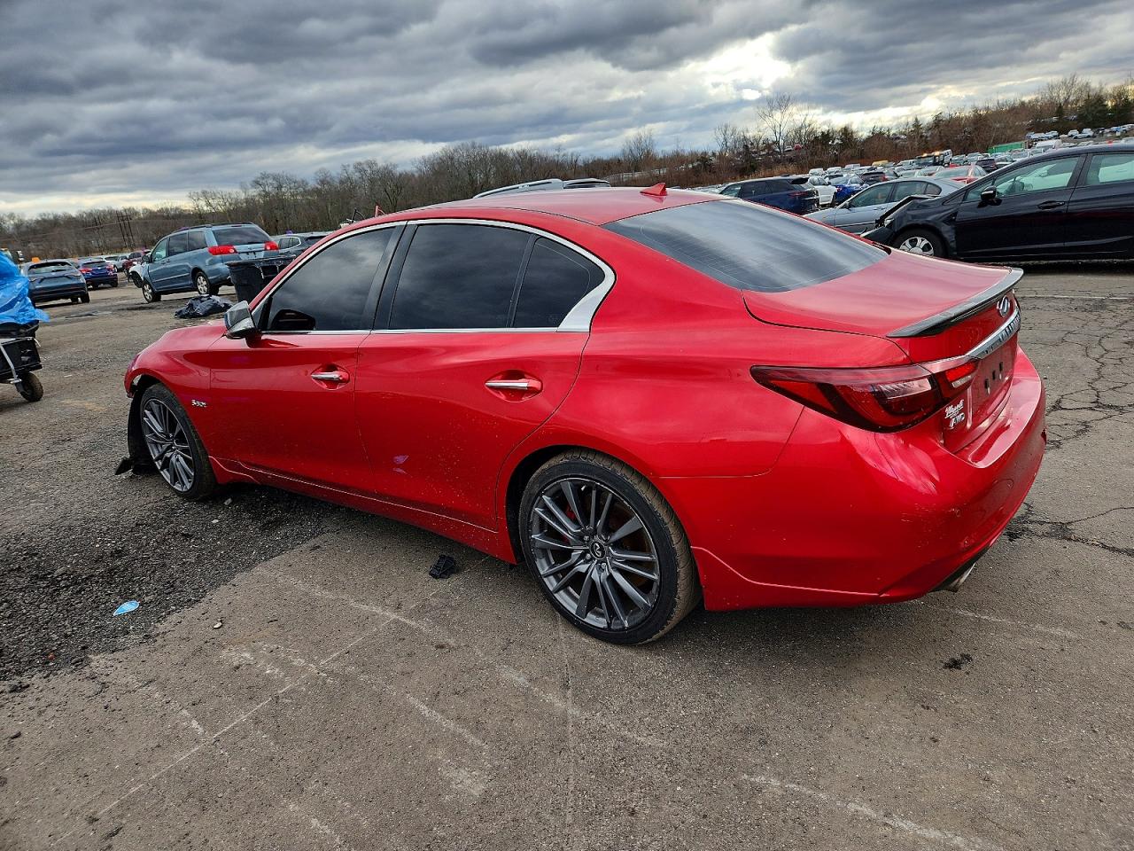 2018 INFINITI Q50 RED SPORT 400 photo 2