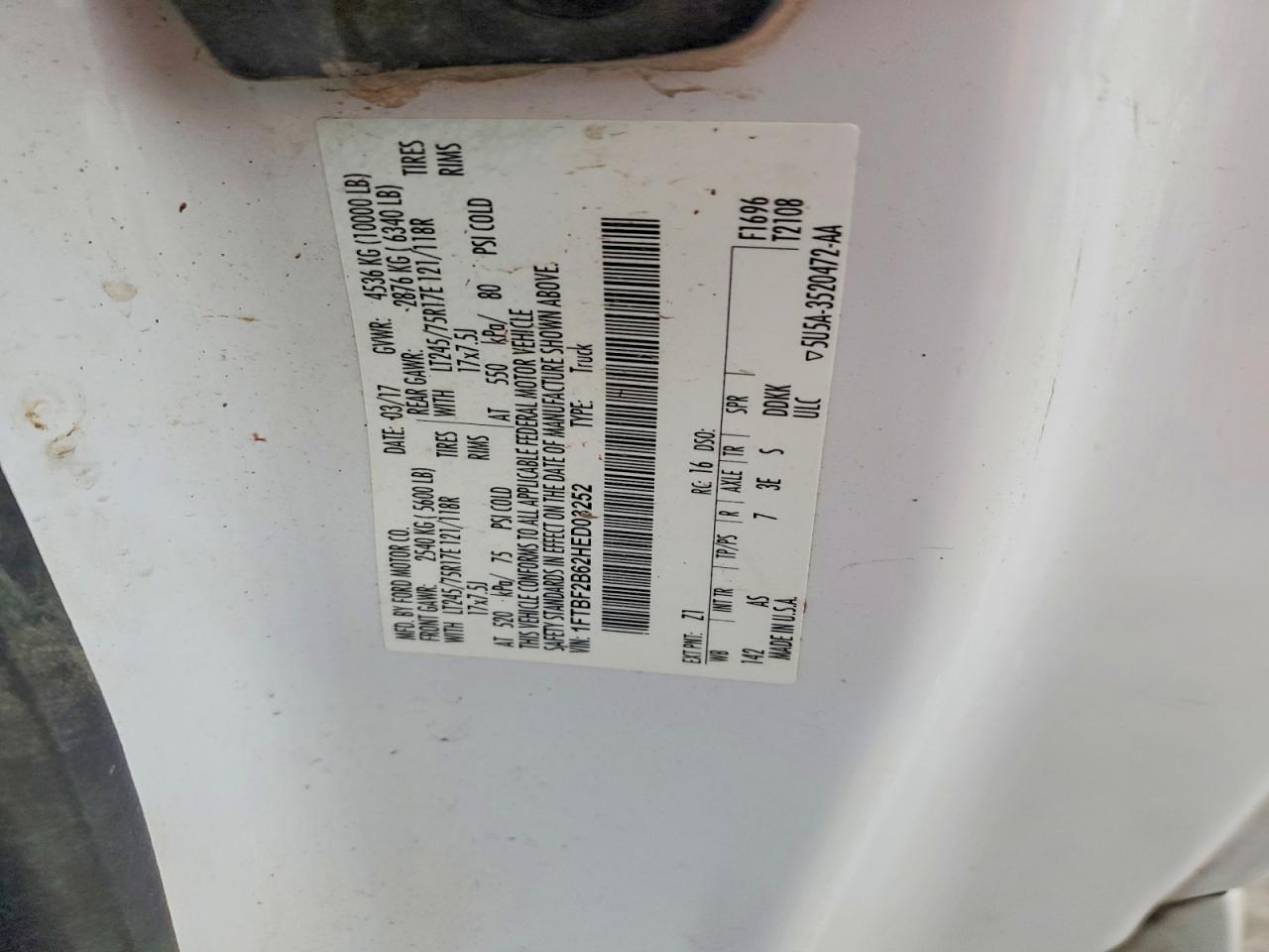 2017 FORD F250 SUPER DUTY photo 23