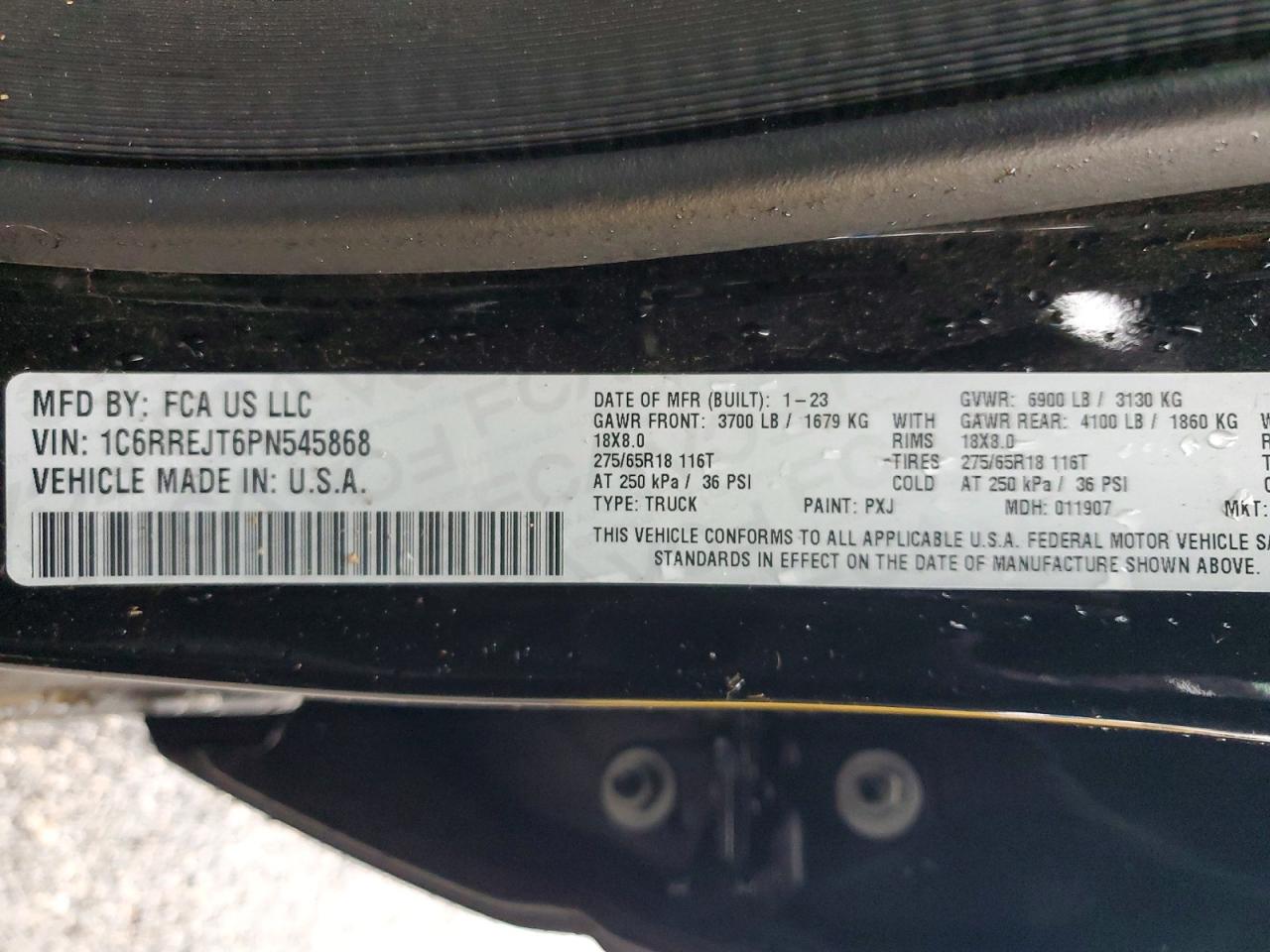 2023 RAM 1500 LARAMIE photo 12