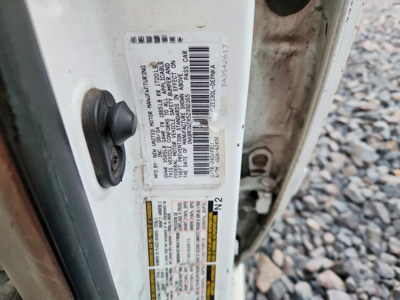 2005 TOYOTA COROLLA CE photo 12