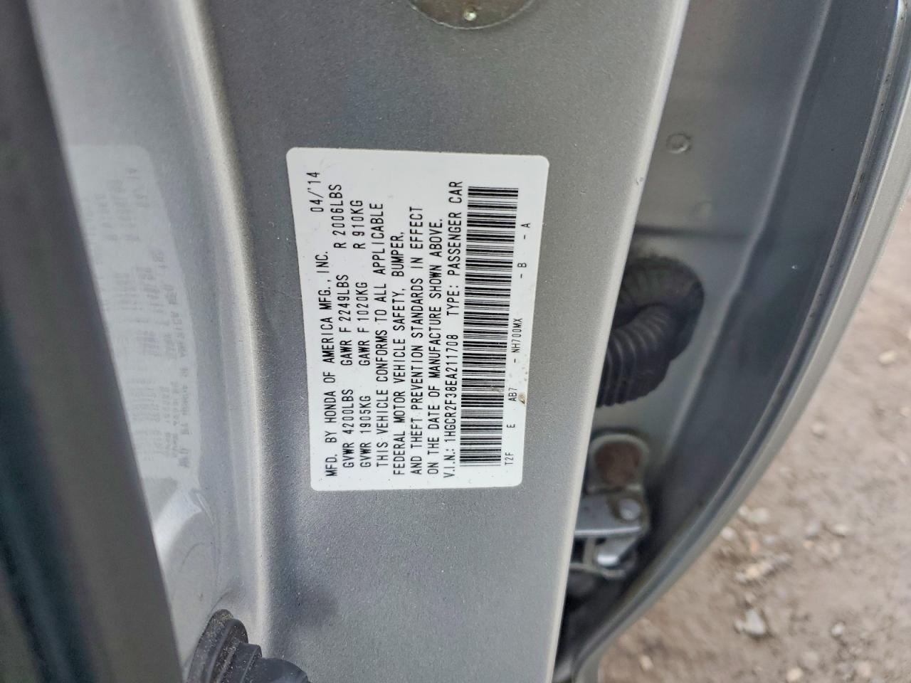 2014 HONDA ACCORD LX photo 12