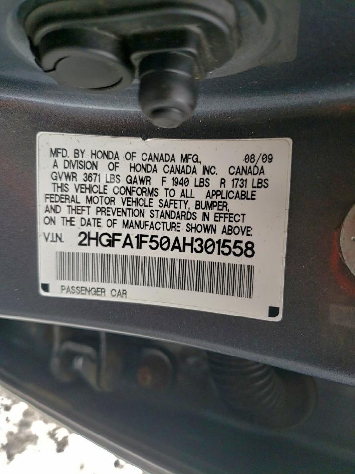 2010 HONDA CIVIC LX photo 13