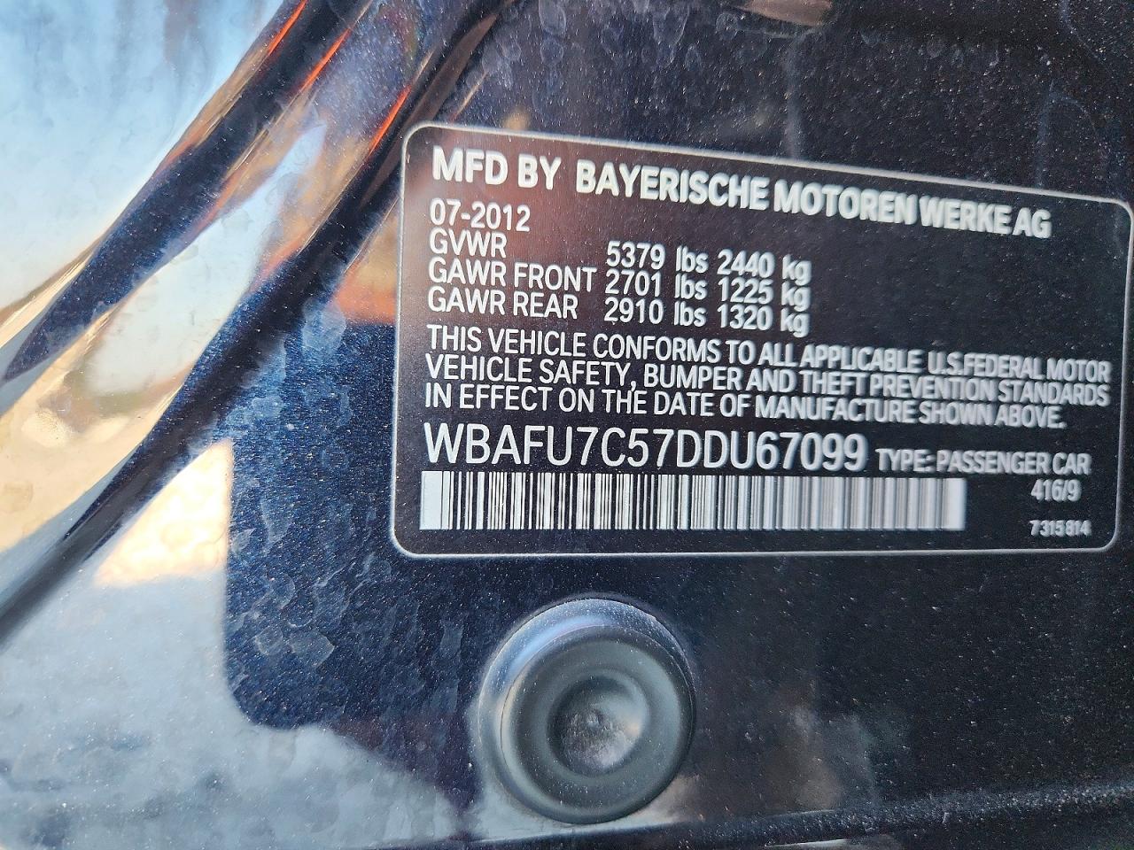 2013 BMW 535 XI photo 13