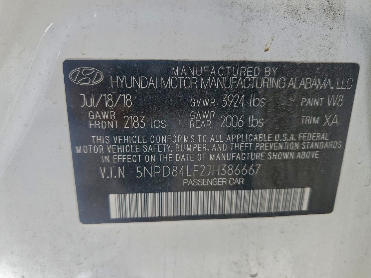 2018 HYUNDAI ELANTRA SEL photo 13