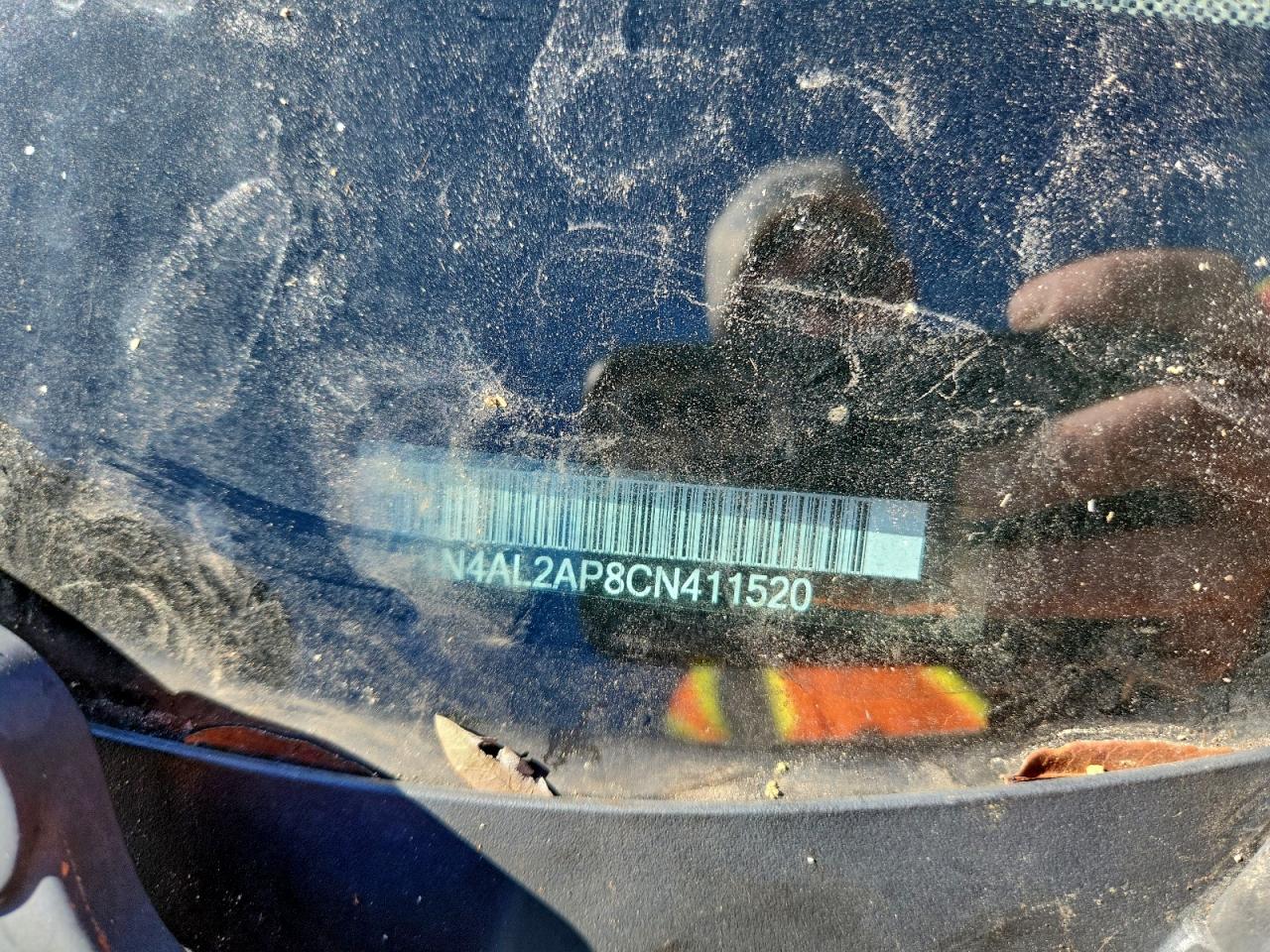 2012 NISSAN ALTIMA BASE photo 12