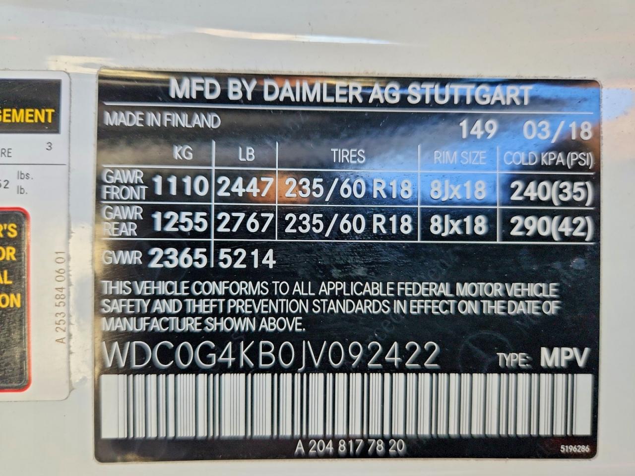 2018 MERCEDES-BENZ GLC 300 4MATIC photo 13