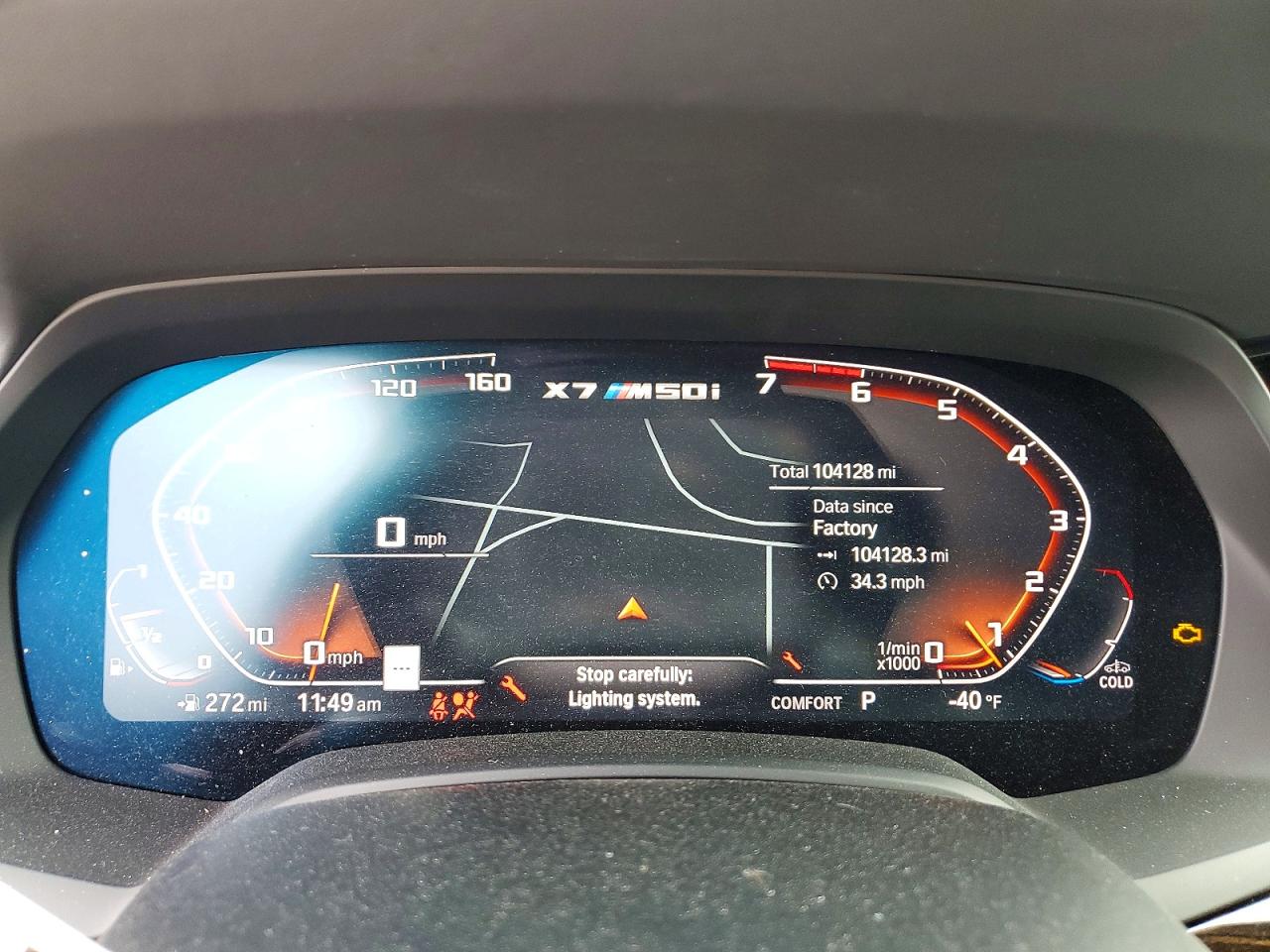 2020 BMW X7 M50I photo 9