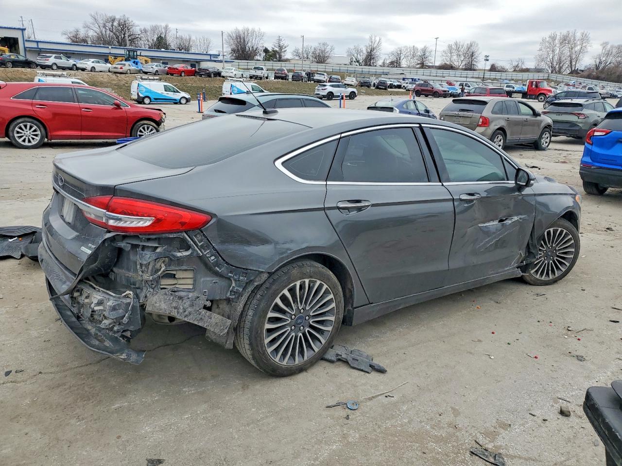 2017 FORD FUSION SE photo 7