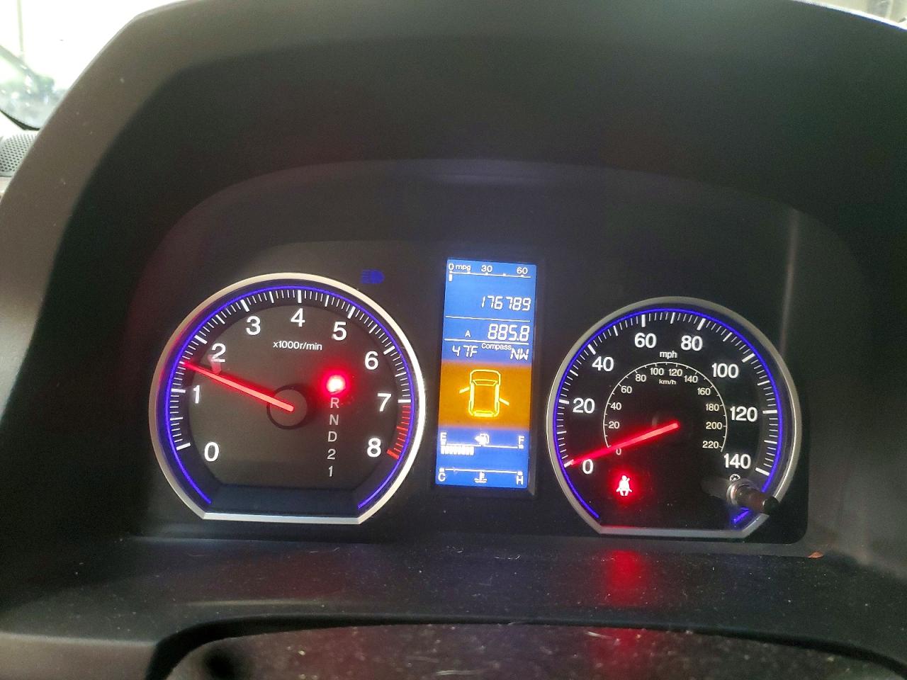 2011 HONDA CR-V EXL photo 9