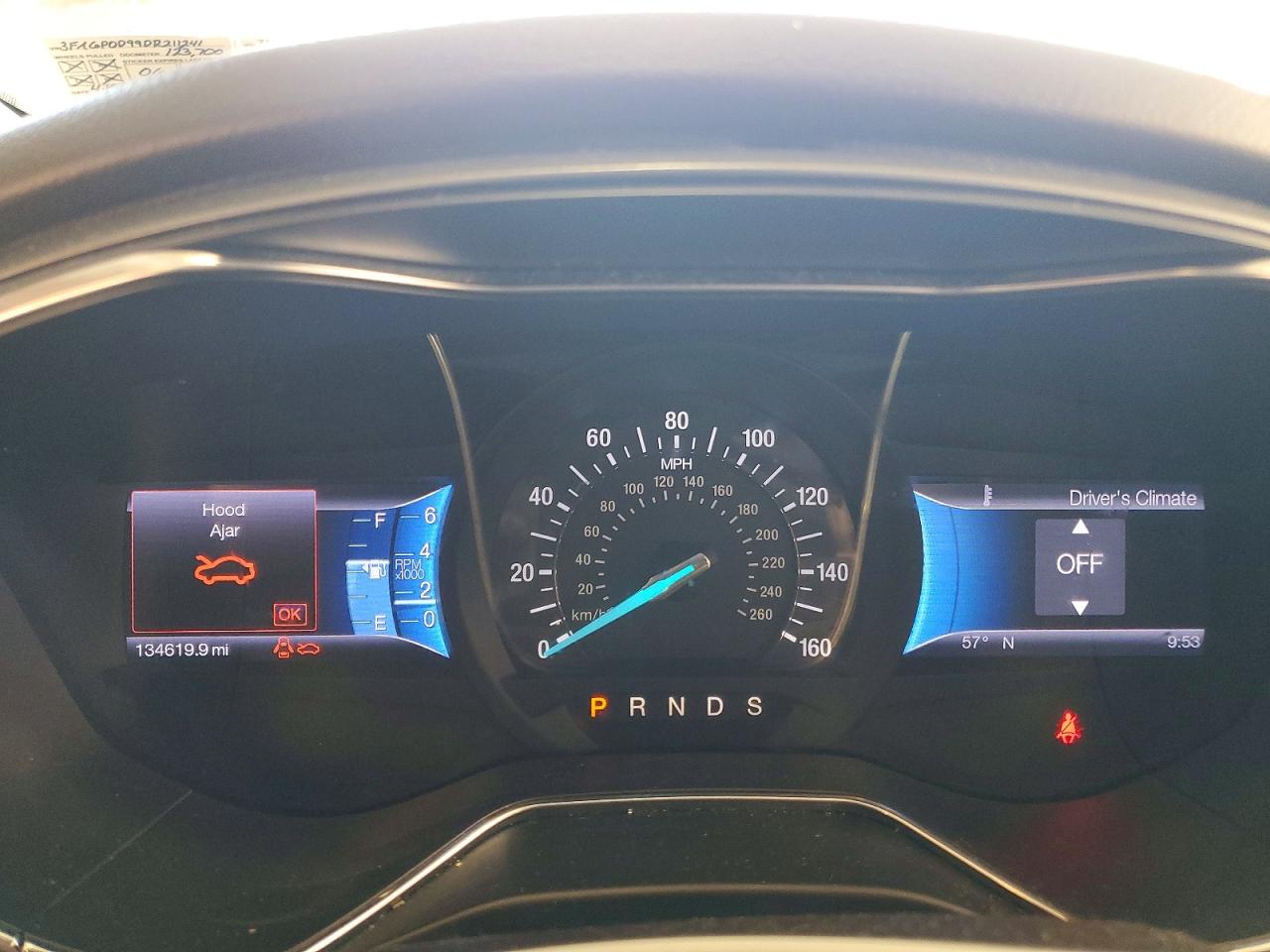 2013 FORD FUSION TITANIUM photo 9