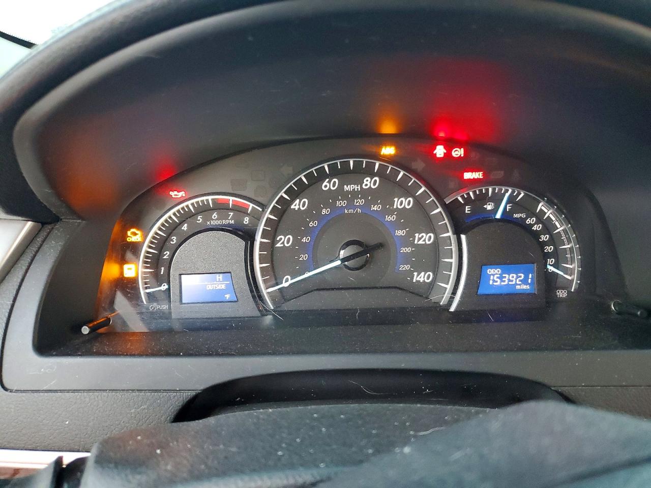 2012 TOYOTA CAMRY BASE photo 9