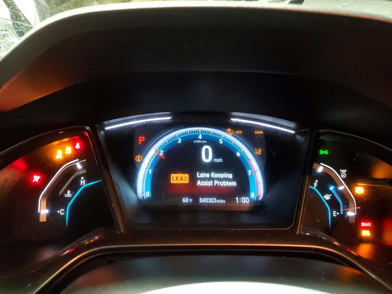 2020 HONDA CIVIC EXL photo 9