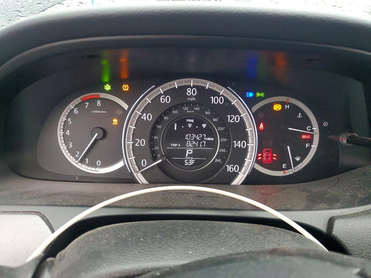 2015 HONDA ACCORD LX photo 9
