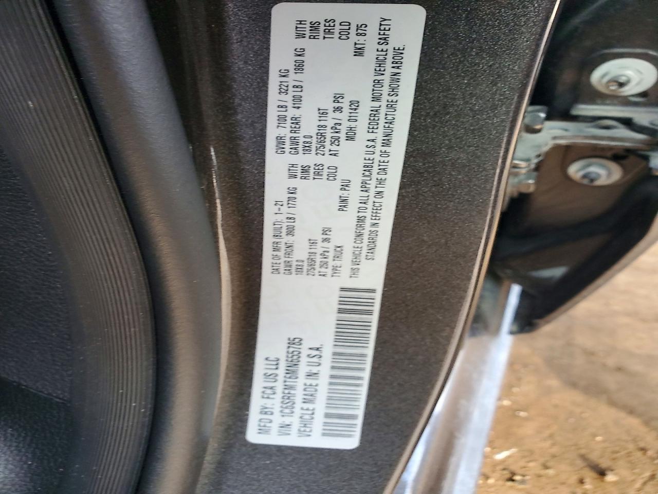 2021 RAM 1500 BIG HORN/LONE STAR photo 12