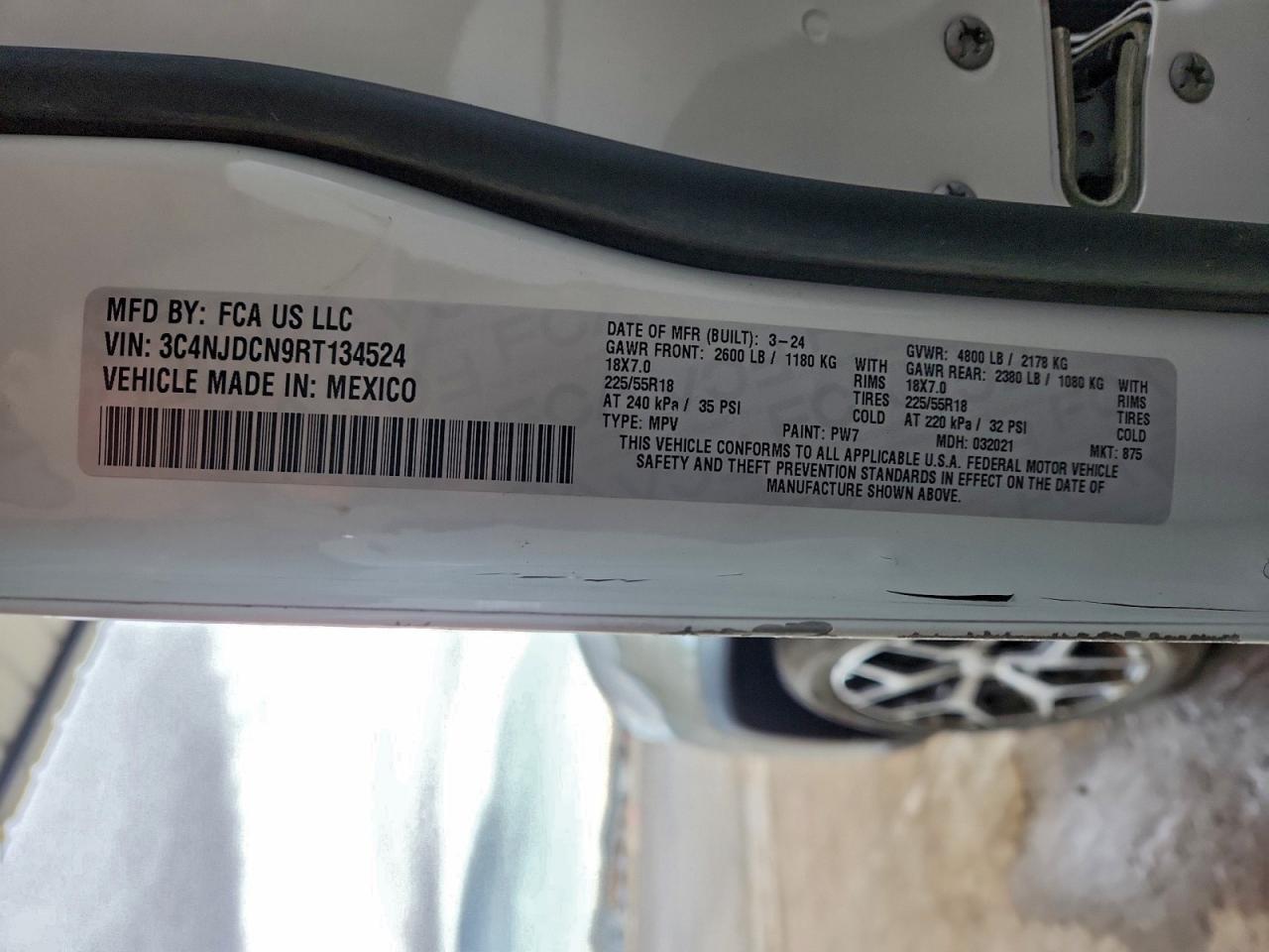 2024 JEEP COMPASS LIMITED photo 14