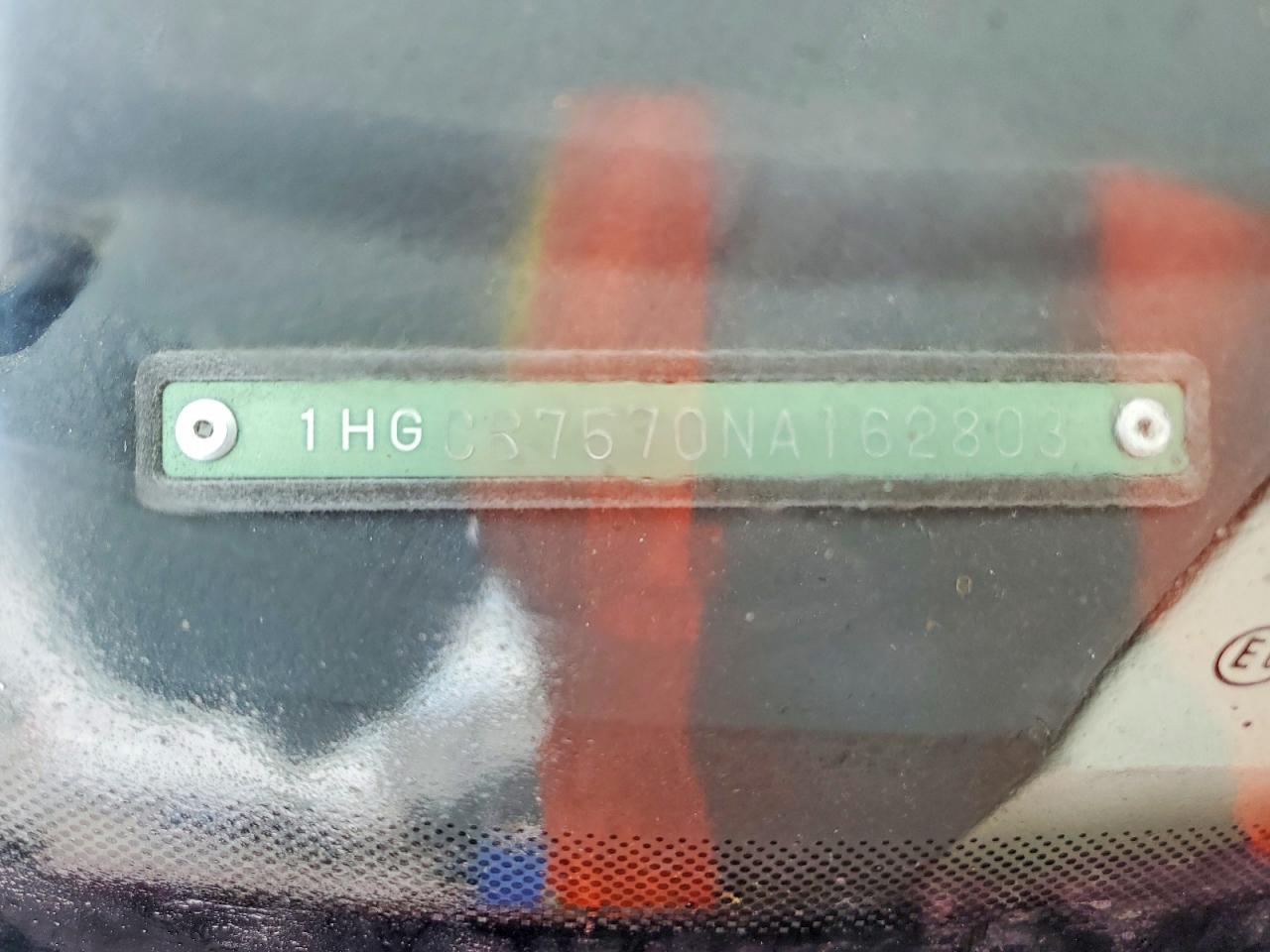1992 HONDA ACCORD EX photo 13