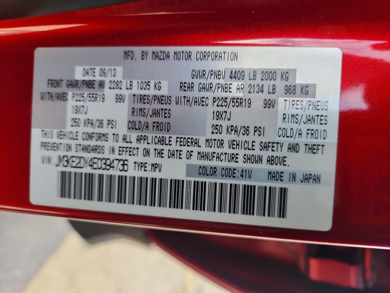 2014 MAZDA CX-5 GT photo 13