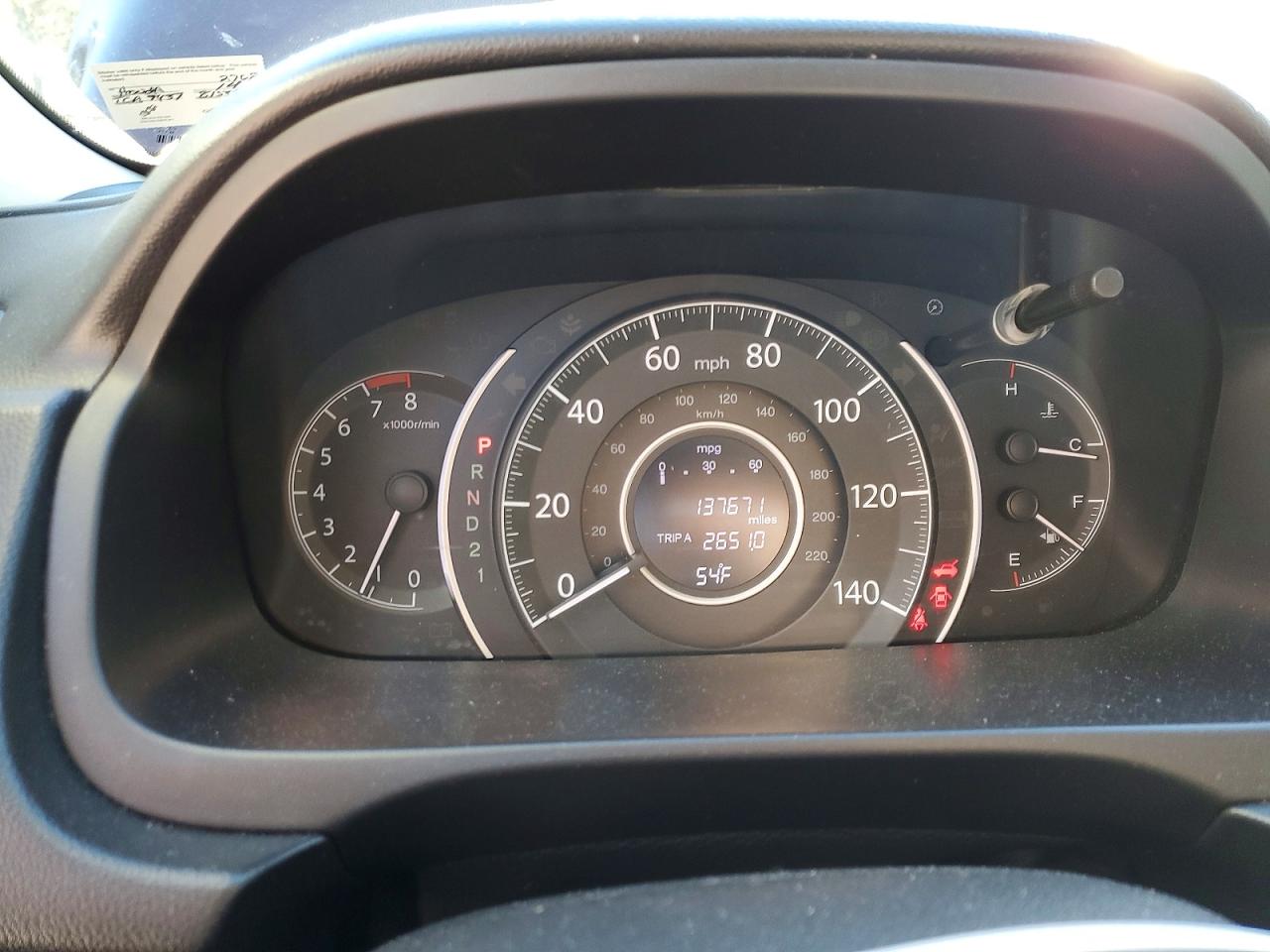 2014 HONDA CR-V LX photo 9
