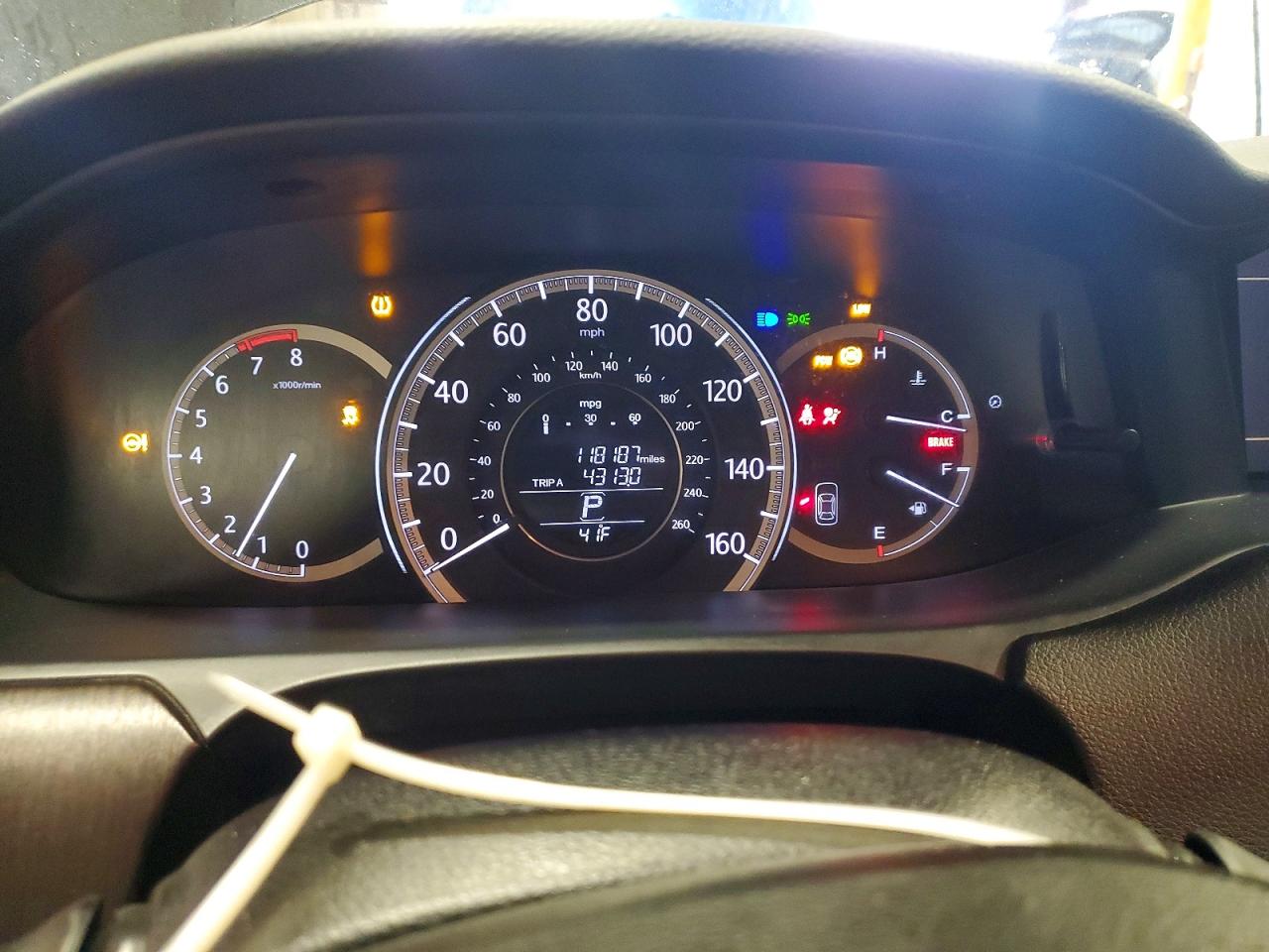 2013 HONDA ACCORD EXL photo 9