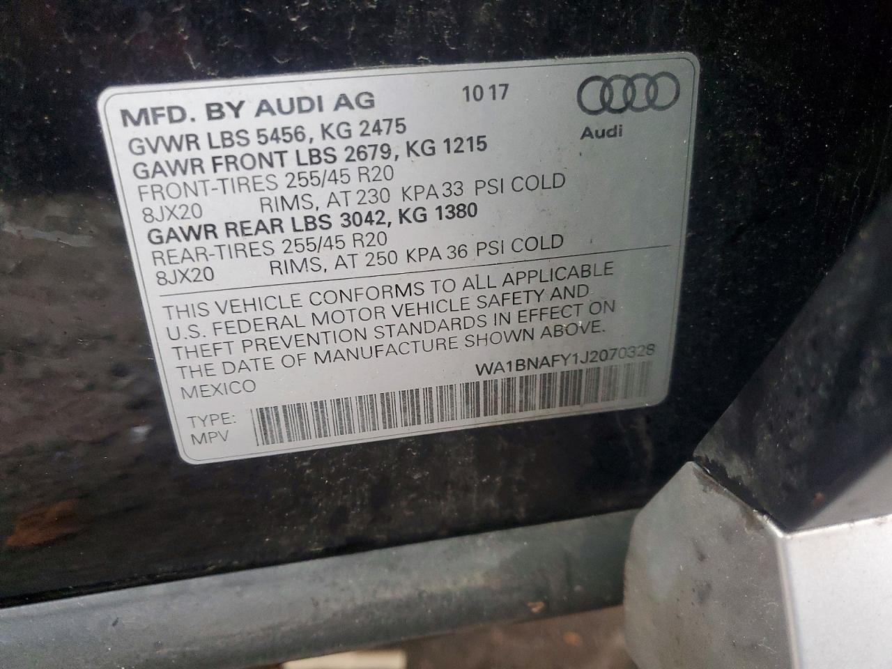 2018 AUDI Q5 PREMIUM PLUS photo 25