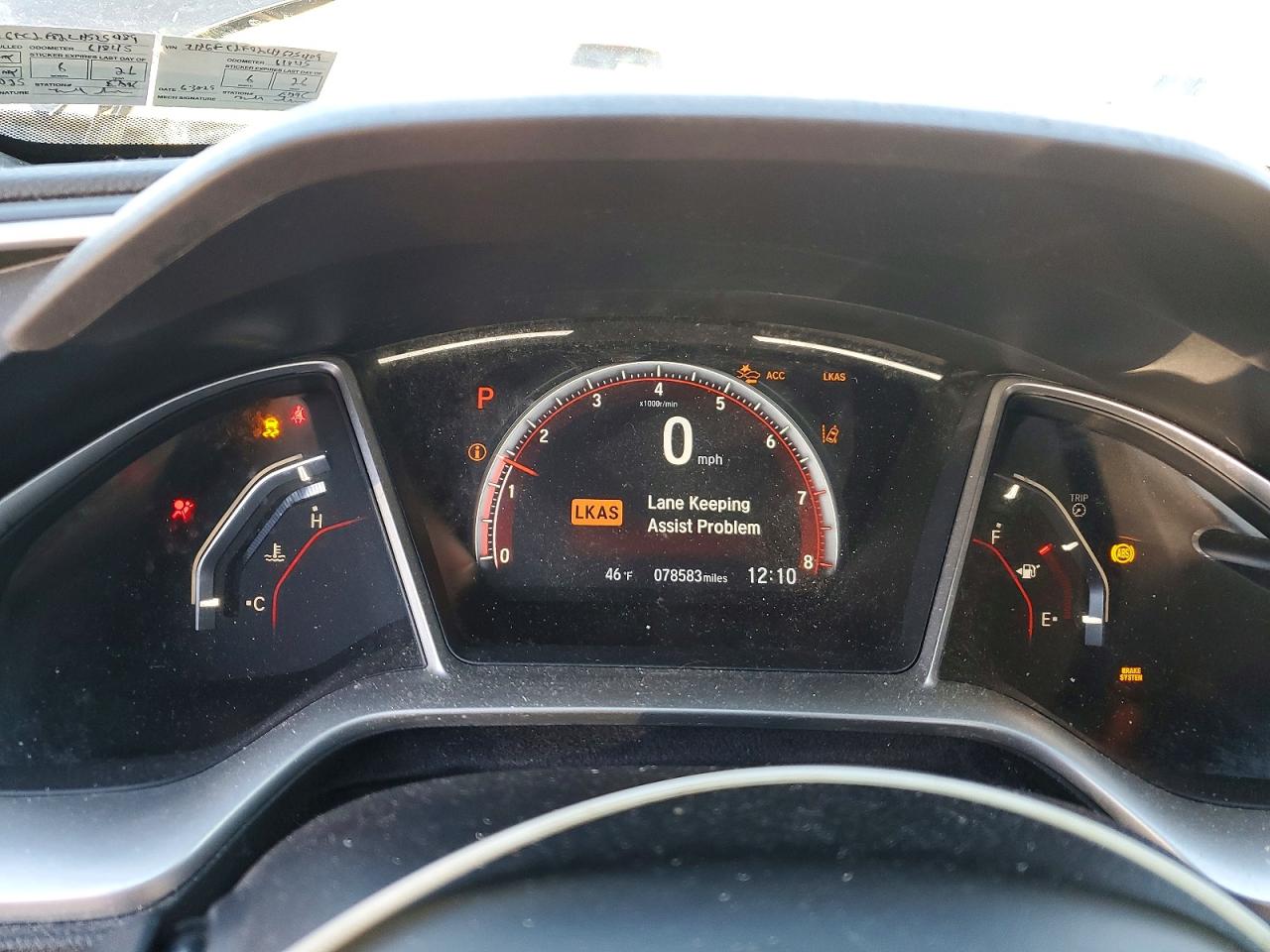2020 HONDA CIVIC SPORT photo 9